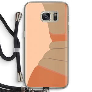 Bikini: Samsung Galaxy S7 Transparant Hoesje met koord