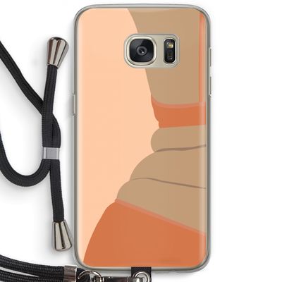 Bikini: Samsung Galaxy S7 Transparant Hoesje met koord