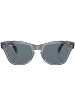 Ray-Ban lunettes de soleil d'inspiration wayfarer - Gris