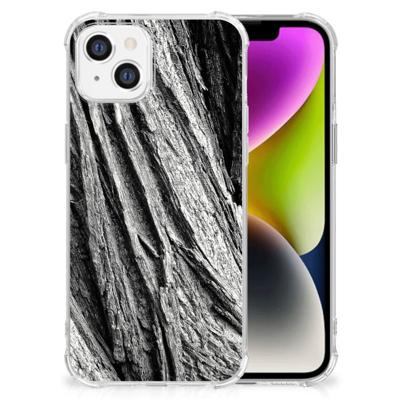 Stevig Telefoonhoesje iPhone 14 Boomschors Grijs Stevig Telefoonhoesje iPhone 14 Boomschors Grijs