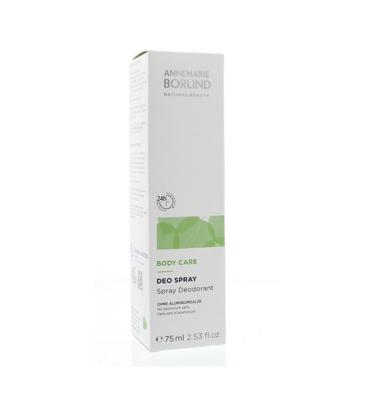 Body care natural deodorant spray
