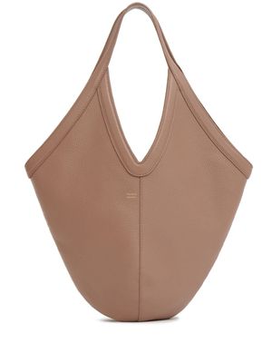 Mansur Gavriel sac porté épaule en cuir - Marron