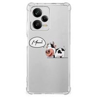 Xiaomi Redmi Note 12 Pro Plus Stevig Bumper Hoesje Cow - thumbnail