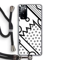 Pop Art #4: Samsung Galaxy S20 FE / S20 FE 5G Transparant Hoesje met koord