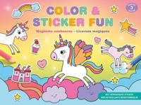 Deltas Color & sticker fun magische eenhoorns