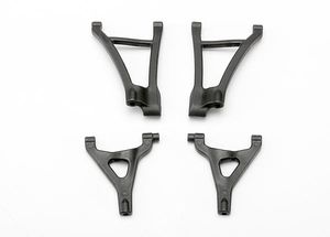 Suspension arm set, front (includes upper right & left and lower right & left arms) (1/16 slash)