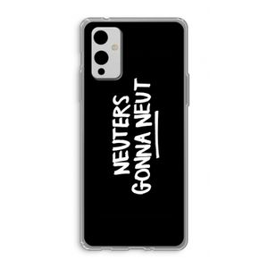 Neuters (zwart): OnePlus 9 Transparant Hoesje