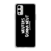 Neuters (zwart): OnePlus 9 Transparant Hoesje