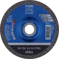 PFERD TOOLS EH 150-3,0 SG STEEL 61323122 Doorslijpschijf gebogen 150 mm 25 stuk(s) Staal