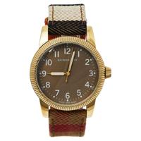 Horlogeband Burberry BU7834 Textiel Bi-Color