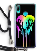 Hold My Heart: Huawei P Smart (2019) Transparant Hoesje met koord