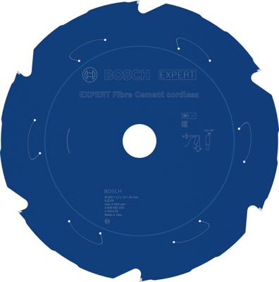 Bosch Accessoires EXPERT Fibre Cement cordless-Cirkelzaagblad | 250 x 2,2/1,6 x 30 mm | T6 - 2608902203