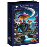 Mushroom Town Puzzel 1000 Stukjes