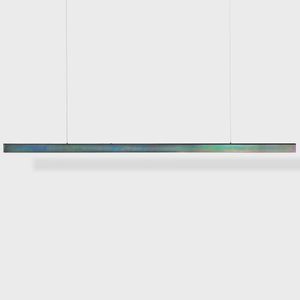 Anour I Model Cordless Hanglamp - 200 cm - Donker opaal chroom