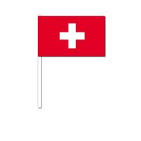 Handvlag Zwitserland 12 x 24 cm - thumbnail