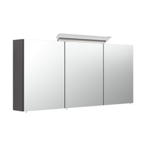 Spiegelkast Aron Antraciet 140 cm