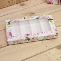 Bonbon doosjes - Chocolade doosje - Presentatiedoos Rozen - 24 stuks