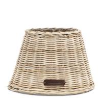 Riviera Maison Lampenkap klein Naturel - Naxos - rotan (ØxH) 24x18