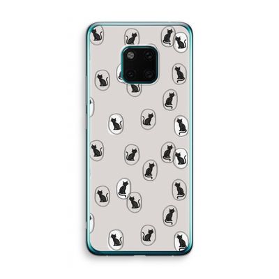 Miauw: Huawei Mate 20 Pro Transparant Hoesje