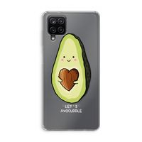 Avocuddle: Samsung Galaxy A12 Transparant Hoesje