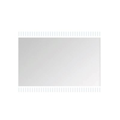 Badkamerspiegel BWS Salt Met LED Backlight 80x60 cm Zilver