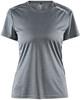 Craft 1907362 Rush Ss Tee W - Dark Grey Melange - XXL