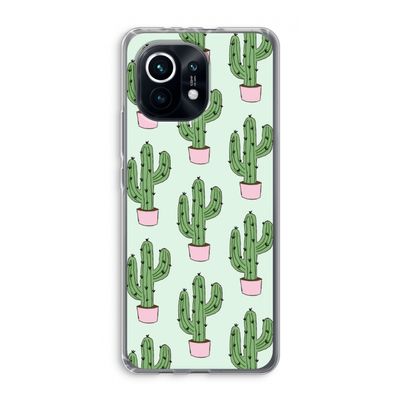 Cactus Lover: Xiaomi Mi 11 Transparant Hoesje