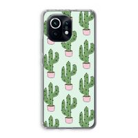 Cactus Lover: Xiaomi Mi 11 Transparant Hoesje