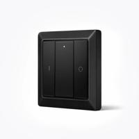 Draadloze Zigbee schakelaar van EcoDim - Geschikt voor 1 groep - Zwarte kleur