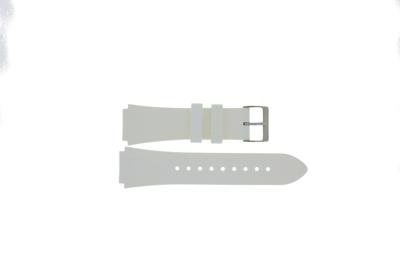 Horlogeband Guess W0979L1 / Retro Pop Rubber Wit 20mm