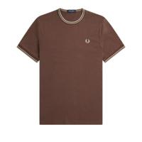 Fred Perry - Twin Tipped T-Shirt - Carrington Brick - thumbnail