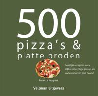 500 pizza&apos;s & platte broden (Hardback)