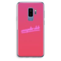 Vice Glow: Samsung Galaxy S9 Plus Transparant Hoesje