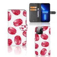 iPhone 13 Pro Max | Book Cover | Pink Macarons