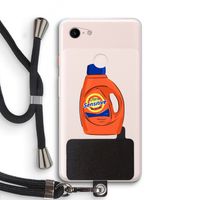 Ultra Sensitive: Pixel 3 XL Transparant Hoesje met koord