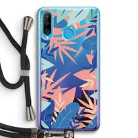 Tropisch: Huawei P30 Lite Transparant Hoesje met koord