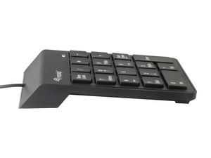 Equip 245205 numeriek toetsenbord Universeel USB Zwart