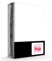 HIP Hoeslaken Satijn Wit-Lits-jumeaux (180x220 cm) - thumbnail