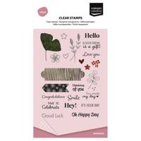 Vaessen Creative • clear stamps sentiments 24st.