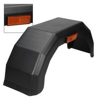 Benson Aanhangwagen Spatbord - Flex Kunststof - Geschikt voor 13 Inch, 14 inch of 15 inch - thumbnail