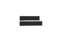 Horlogeband Tissot T0482171705700 / T610031512 Rubber Zwart 17mm
