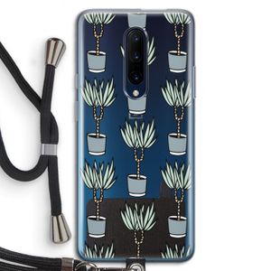 Boompje: OnePlus 7 Pro Transparant Hoesje met koord