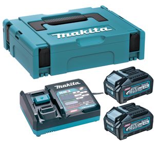 Makita 191J97-1 | Startset XGT | DC40RA/2XBL4040 | 40V | oplader DC18RA | MBox - 191J97-1