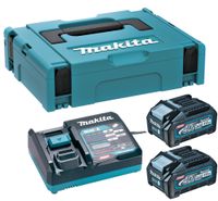 Makita 191J97-1 | Startset XGT | DC40RA/2XBL4040 | 40V | oplader DC18RA | MBox - 191J97-1