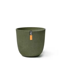 Pot bol Groove 25x23 kunstgras groen