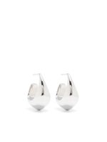 LEMAIRE petites boucles d'oreilles à design incurvé - Argent - thumbnail