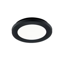 Trio Zwarte plafonnièreCamillus Ø 17cm - R62921032