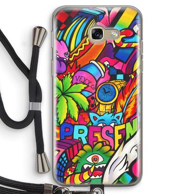 Represent: Samsung Galaxy A5 (2017) Transparant Hoesje met koord