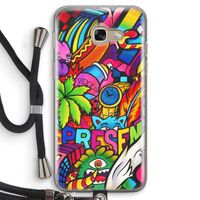 Represent: Samsung Galaxy A5 (2017) Transparant Hoesje met koord