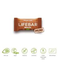 Lifefood Mini lifebar energiereep Brazil raw & bio (25 gr)